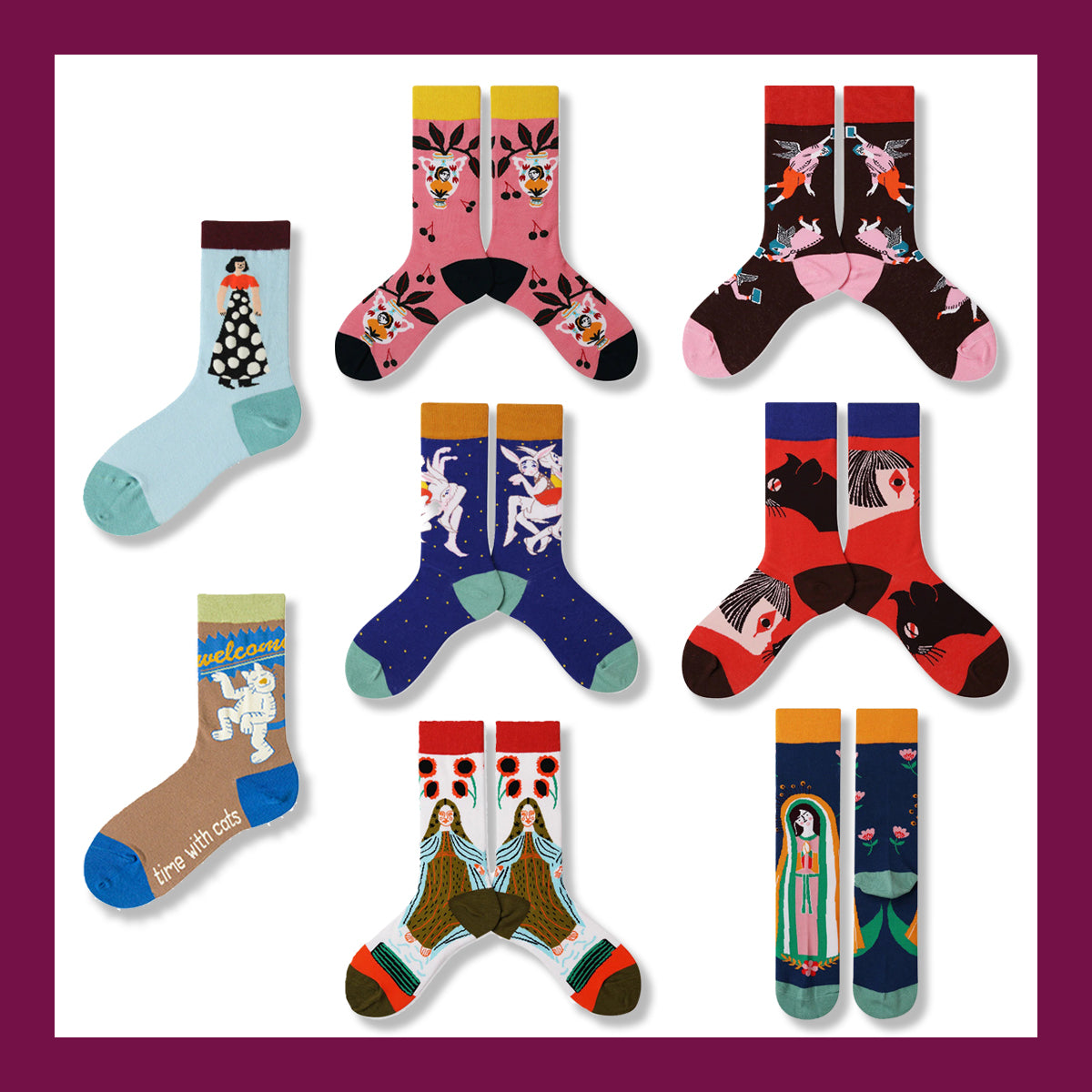 Calcetines Ilustraciones