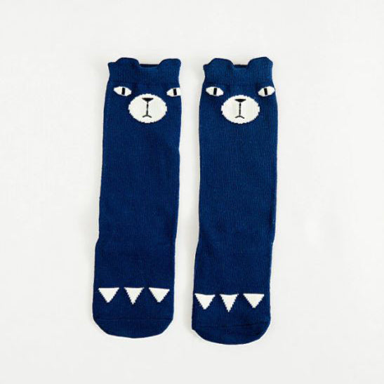 Calcetín Infantil Oso Azul