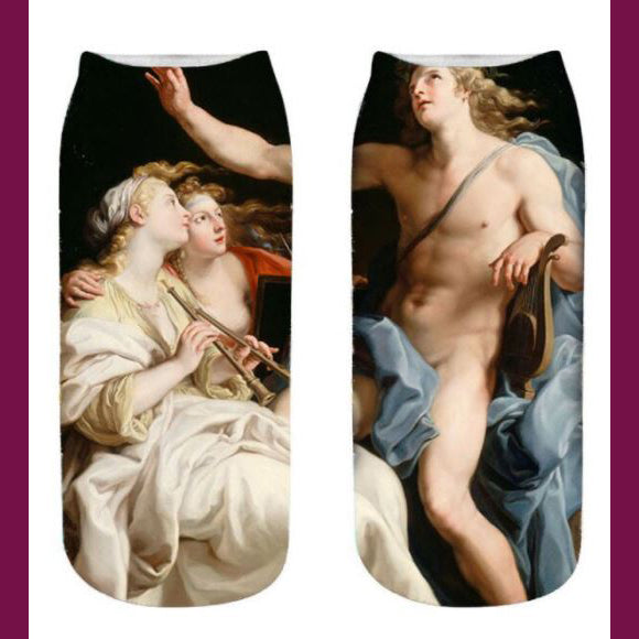 Calcetín Tobillera Pinturas