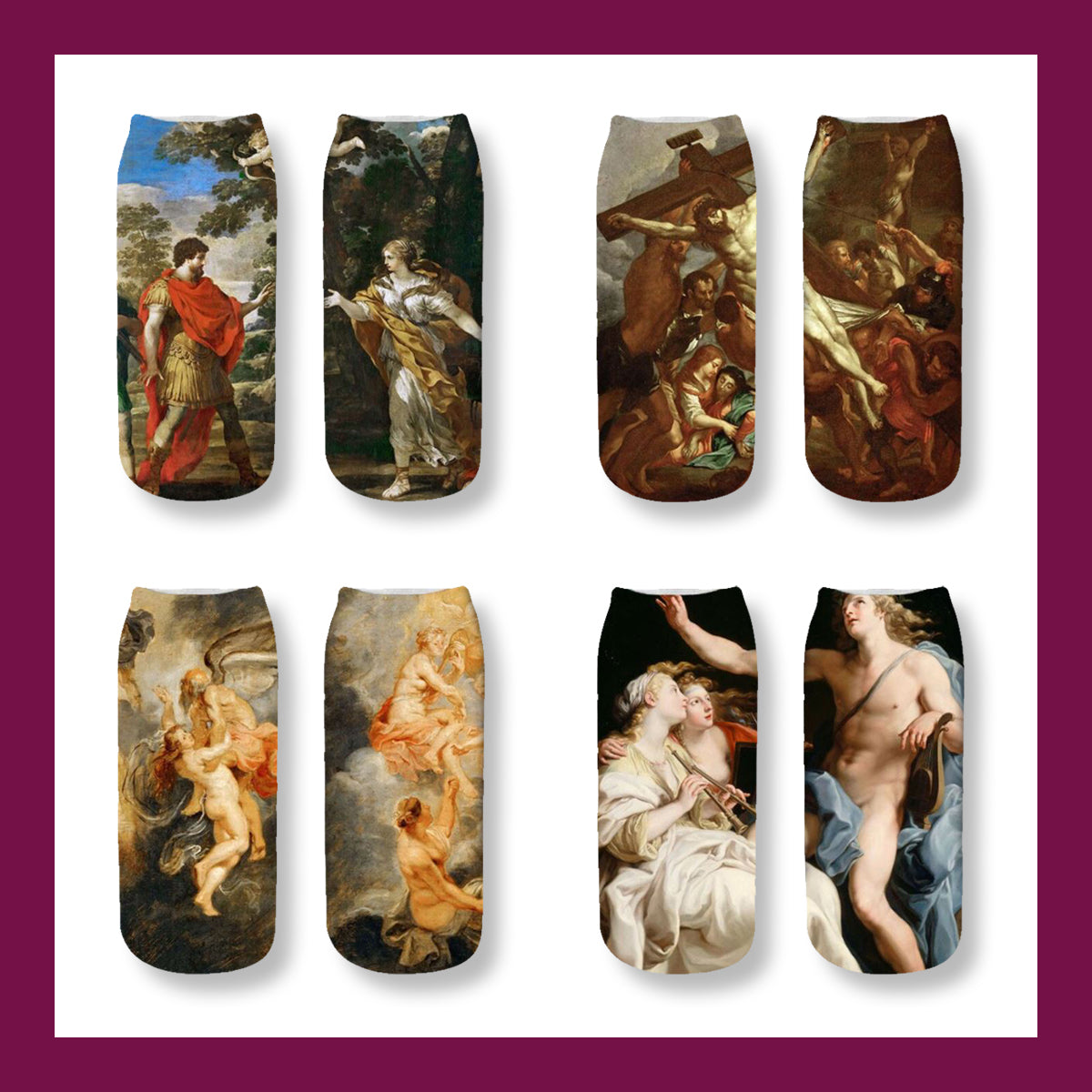 Calcetín Tobillera Pinturas